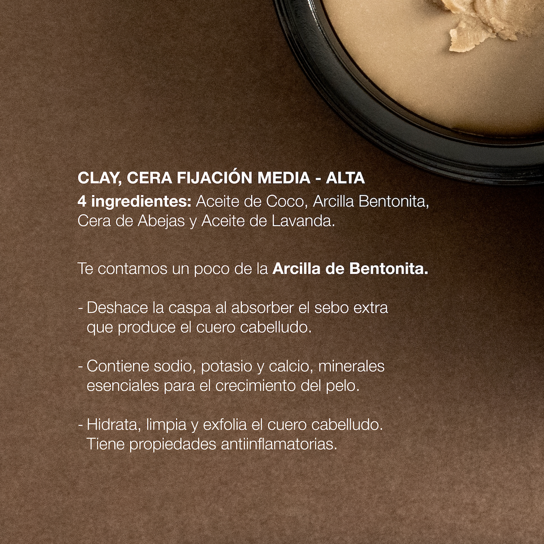 Clay (cera fijación media-alta)
